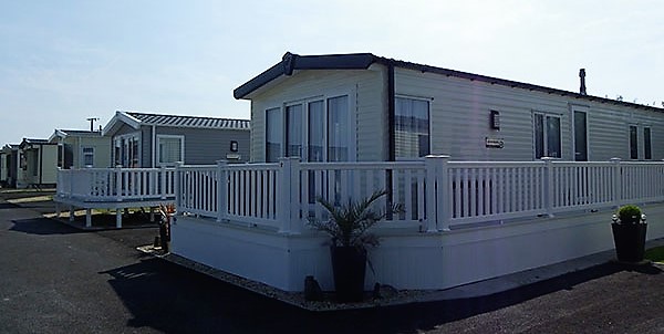 Static caravans On site at Rose Farm